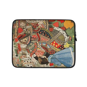 ALICE IN WONDERLAND Borsa Custodia per Laptop 13" 15" Computer MacBook Chromebook Queen - Foto 1 di 3
