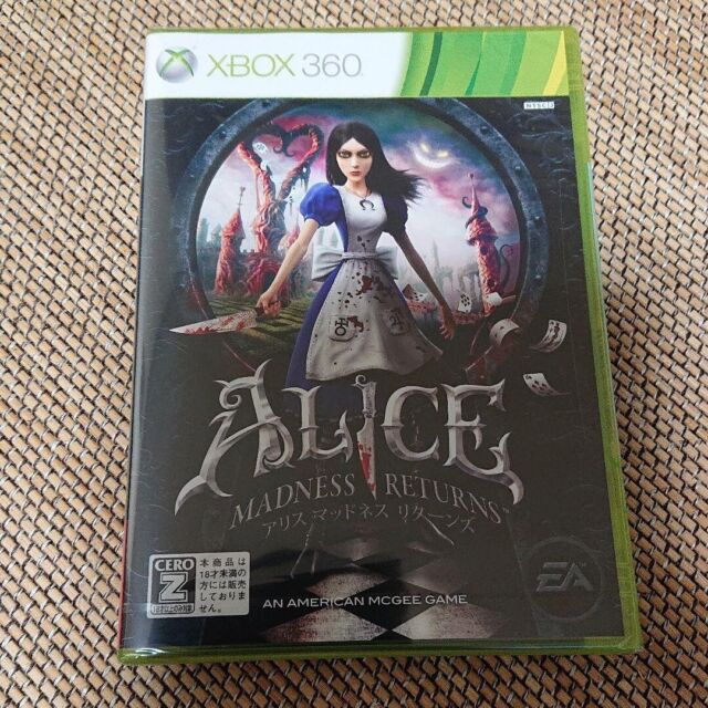 Alice madness retorna (xbox 360) usado xbox 360 jogar jogos para xbox360  jogo de vídeo famicom game console usado caixa de jogo - AliExpress