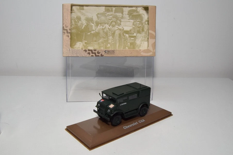 B71 1:43 ATLAS ALTAYA CHREVROLET C8A ARMY TRUCK NUOVO CON SCATOLA - Immagine 1 di 4