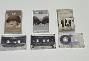 u2 lot 3x - original indonesia cassette tapes u 2 - Picture 1 of 8