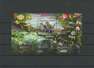U 2683.Hungary 2020.The world of the Bakony dinosaurs,Animals II., Flowers MNH - Picture 1 of 1