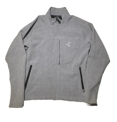 Showers Pass Jacket Women’s Small Portland Gray Zip Up Lined Cycling - Image 1 of 4