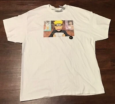 Camiseta Naruto Shippuden Naruto Ramen Blanca Talla XL Foto 1 de 4