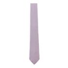 Luigi Borrelli Napoli Narrow 2.5" Width Pink And Navy Subtle Patterned Silk Tie