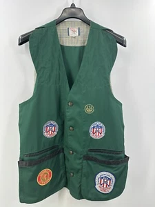 Beretta Vintage Classic Shooting Hunting Vest Made In Italy Size 60 (X-7) - Picture 1 of 15