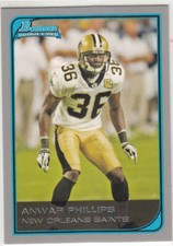 2006 BOWMAN FOOTBALL #1-275 YOU-PICK