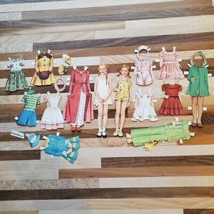ORIGINAL (1943) ~ "SWEETHEARTS" (Papierpuppen), von Saalfield # - Bild 1 von 12