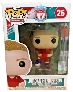 JORDAN HENDERSON 26 LIVERPOOL FOOTBALL FUNKO POP VINYL NEW IN MINT BOX+PROTECTOR - Picture 1 of 2