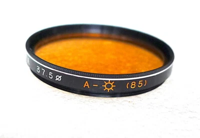 37.5mm Hoya 85A Color Correction Filter - NEW - Image 1 of 3