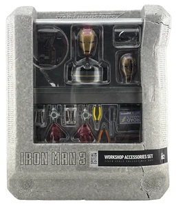 MARVEL HOT TOYS ACS 002 IRON MAN 3 TONY STARK WORKSHOP - DAMAGED BOX - - Picture 1 of 4