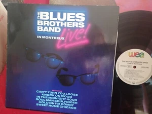 THE BLUES BROTHERS BAND Live in Montreux LP GERMANY 1990 EX+ First Pressing - Picture 1 of 2