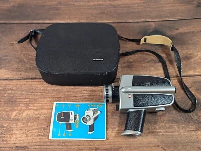 Vintage Design Bauer C 21 Super 8 Movie Camera Powers on PLEASE READ - Photo 1/4