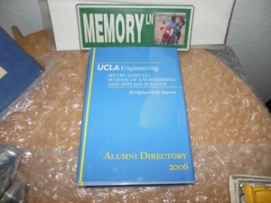 ORIGINAL 2006 UCLA ENGINEERING AND APPLIED SCIENCE ALUMNI DIRECTORY - Imagen 1 de 1