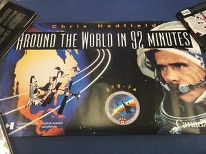 SPACE SHUTTLE MISSION STS-74 KANADISCHER ASTRONAUT CHRIS HADFIELD POSTER - Bild 1 von 1