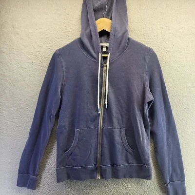 Victoria’s Secret Supermodel Essentials Angel Wings Sudadera con Capucha Cremallera Completa Azul Pequeña Foto 1 de 4