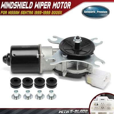 Front Windshield Wiper Motor for Nissan Sentra 1995 1996-1999 200SX 1995-1998 - Image 1 of 4