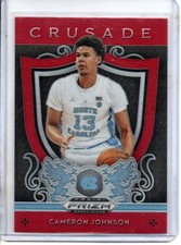 2019 PANINI DRAFT PICKS CAMERON JOHNSON CRUSADE RED PRIZM  #32