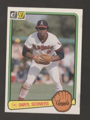 1983 Donruss Daryl Sconiers California Angels #141 Near Mint or Better - Image 1 of 2
