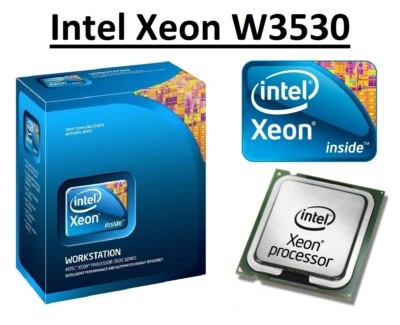Intel Xeon W3530 SLBKR 2.80-3.06GHz, 8MB Cache, 4 Core, Socket LGA1366, 130W CPU - Image 1 of 3