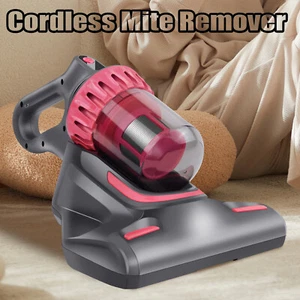 Vacuum Cleaner Mite UV Dust Remover Bed Mattress Blanket Cleaner Rechagerable US - Picture 1 of 24
