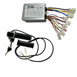 36V 500W Motor kit Brush Controller LCD Throttle Grip Electric E-Bike Scooter - Picture 1 of 5