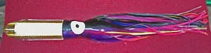 Señuelos International 14 Jet MOP corredor recto. Negro púrpura rosa. Cabezal de chorro de 14 - Imagen 1 de 3