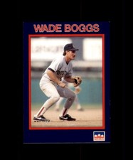 1990 STARLINE LONG JOHN SILVER BASEBALL CARD #17 WADE BOGGS BOSTON RED SOX