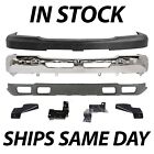 NEW - Chrome Steel Front Bumper Kit For 2003-2007 Chevy Silverado 2500HD 3500 Chevrolet 3500