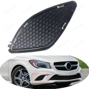 Front Bumper Bezel Cover Grille t Fit For Mercedes Benz W117 CLA 2014-2016,Right - Imagen 1 de 5