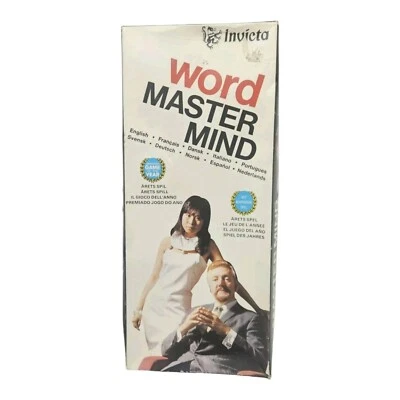 Master Mind Word Invicta Vintage 1975 Board Game Classic complete RARE Free P&P - Image 1 of 4