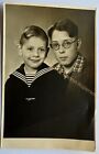 orig. Foto AK Buben Jungen Kinder um 1940 Matrosenanzug 