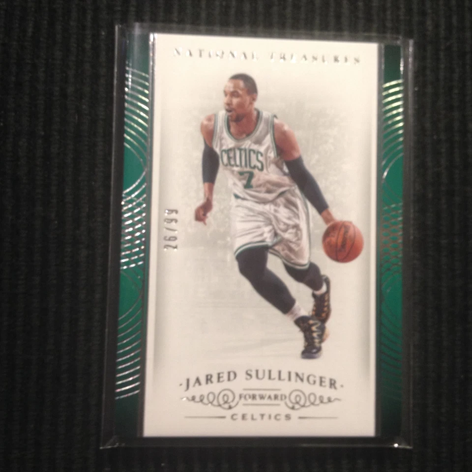2014-15 PANINI NATIONAL TREASURES #77 JARED SULLINGER *BASE #26/99*  CELTICS - Image 1 of 1