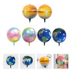6 Pcs Party Balloons Aluminium Foil Decorative Birthday Sphere Aluminum