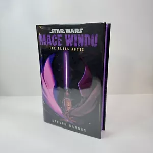 Star Wars Mace Windu The Glass Abyss Steven Barnes Goldsboro Signed #371/500 NEW - Foto 1 di 8