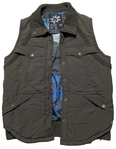 VOLCOM Scout 216VP Macallan Vest - Men Medium Green Nylon - Picture 1 of 19