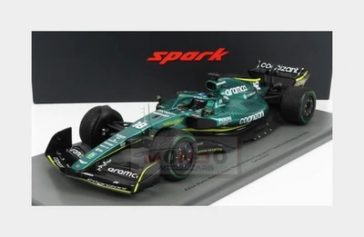 1:18 SPARK Aston Martin F1 Amr22 #18 Emilia Romagna 2022 Stroll +Showcase 18S762 - Immagine 1 di 2