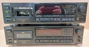 2x Sony DTC-55ES Digital Audio Tape DAT Recorder Tapedeck, DEFEKT für Bastler - Bild 1 von 12