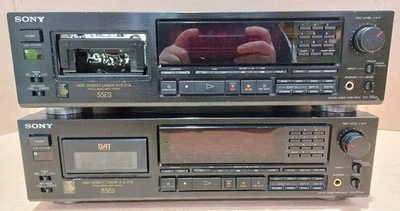 2x Sony DTC-55ES Digital Audio Tape DAT Recorder Tapedeck, DEFEKT für Bastler - Bild 1 von 4