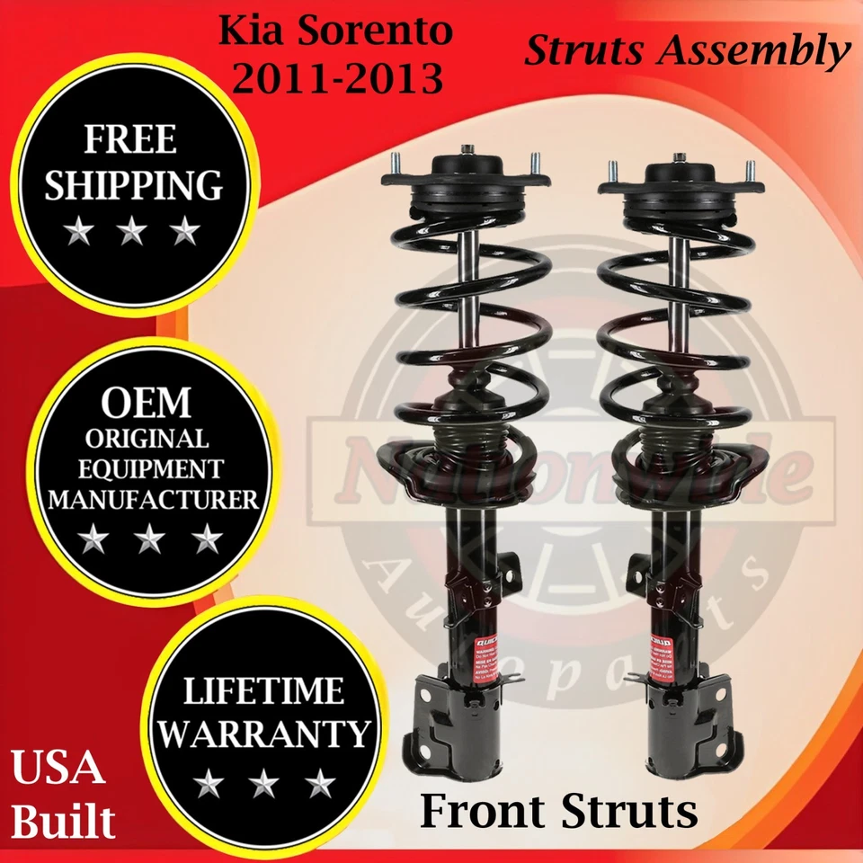 Monroe Genuine OEM Front Struts  For 2011-2013 Kia Sorento Lifetime Warranty - Image 1 of 4