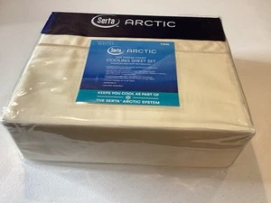 SERTA 400 FADENZAHL KÜHLUNG Doppelblatt Set Butter Arctic - Bild 1 von 8