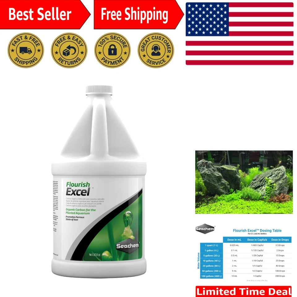 Flourish Excel Co2 Plant Supplement 2liter