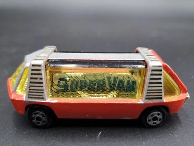 Vintage 1980 Zylmex P341 Super Van Red 1:64 Scale Hong Kong Metal Base - Image 1 of 4