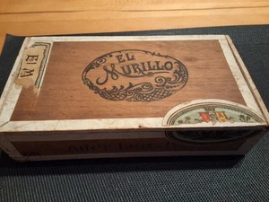 Alte Zigarrenkiste Aus Holz Der Firma El Murillo - Bild 1 von 3