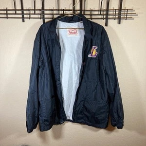 Levis Jacke Herren X Large XL Schwarz Windbreaker Los Angeles Lakers NBA - Bild 1 von 6