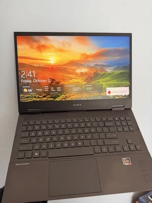 Portátil HP Omen 15,6 pulgadas (512 GB, 165 Hz, 20 GB RAM) 15z-en100 RTX 3070 Foto 1 de 4