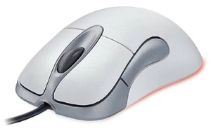 Microsoft IntelliMouse Optical Wired USB PS/2 X05-92654 Retro PC Vintage Classic - Afbeelding 1 van 2