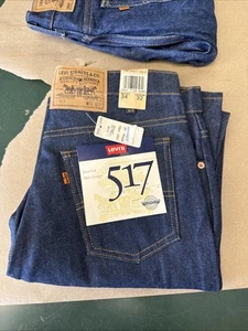 VINTAGE LEVI'S Orange Tab 517 20517-0217 DENIM JEANS 34X32 - Bild 1 von 9