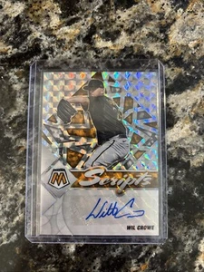 2022 Panini Mosaic - Scripts Wil Crowe #SC-WI Mosaic Prizm (AU) - Picture 1 of 2