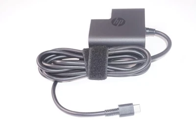 L32390-001 Hp USB-C 20V 2.25A 4.5mm NSLIM AC ADAPTER BLACK — 第 1/2 张图片
