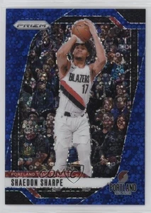 Panini Prizm Fast Break Blue Prizm 2024-25/150 Shaedon Sharpe #144 - Imagen 1 de 4